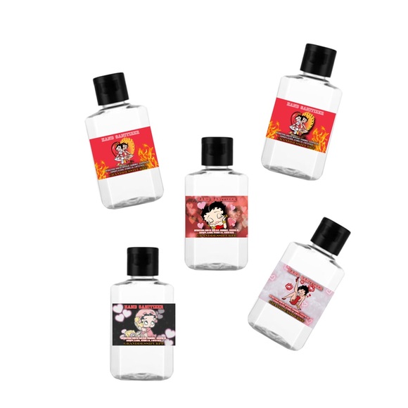 Betty Boop Valentine Hand Sanitizer Set - Picture 1 of 5
